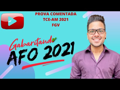 AFO - PROVA COMENTADA TCE-AM