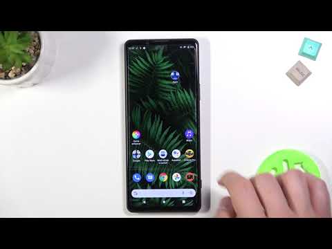 How to Create Folders on SONY Xperia 1 III Home Screen
