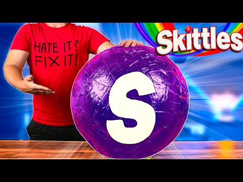 I Made A Giant 171-Pound Skittles