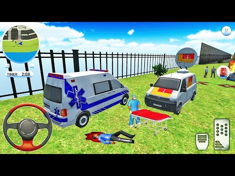 Ambulance Simulator 2021 Emergency Van Easy Driving Games – Android Gameplay