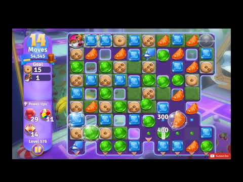 Wonka's World of Candy Level 576 NO BOOSTERS - A S GAMING ✔