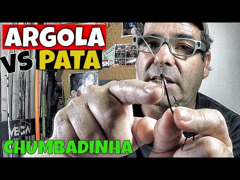 ANZOL DE PATA VS ANZOL DE ARGOLA QUAL O MELHOR PARA A PESCA DA CHUMBADINHA?
