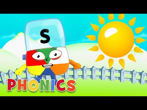 アルファブロック - 夏はS!?| フォニックス｜フォニックス｜読み方を学ぶ｜サマーマジック (Alphablocks - S for Summer! ? | Phonics | Learn to Read | Summer Magic)
