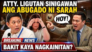 AYAN NA NGA NAGKAINITAN! ATTY LIGUNAN UMINIT sa ABUGADO ni VP SARAH DUTERTE