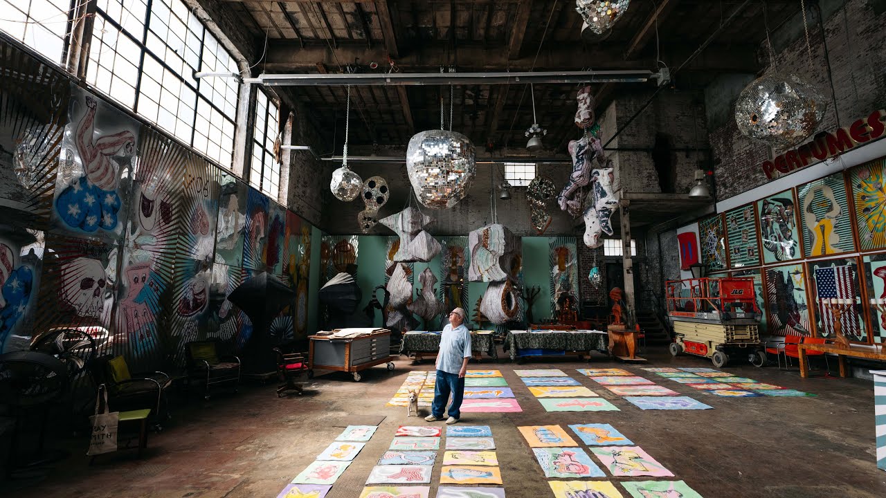 How an Artist Converted a 13,000 Sq Ft NYC Warehouse into his Home