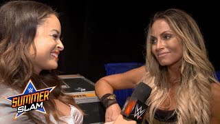 Trish Stratus is honored to end her career against Charlotte Flair: Exclusive, Aug. 11, 2019
