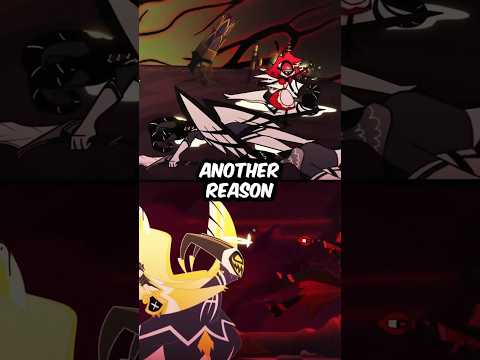Why did Alastor lose to Adam during their battle in Hazbin Hotel?
