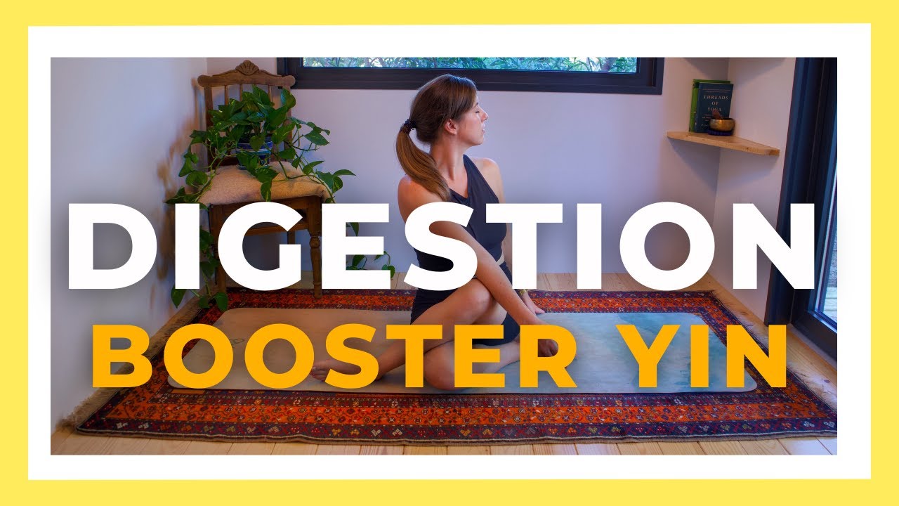 Yin Yoga Class Digestion — Yin Yoga class, 69 minutes