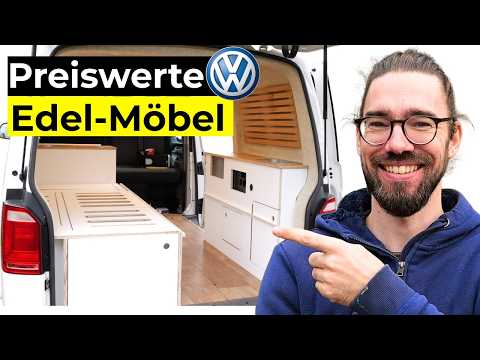 Affordable professional look: Build your own VW T5/T6 camper furniture