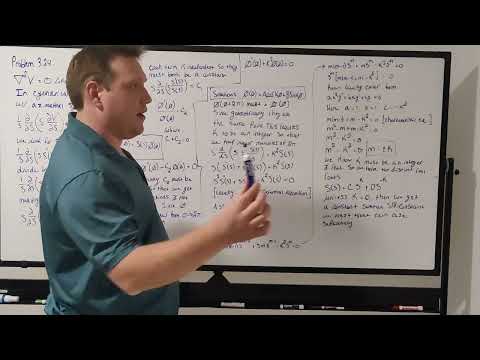 David Griffiths Electrodynamics | Problem 3.24 Solution | Laplace Equation Cylindrical Coordinates