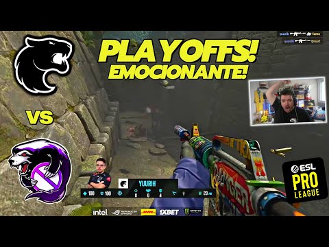 JOGO DA FURIA!🔥OUTSIDERS vs FURIA - ESL Pro League - CSGO MAP1 - HIGHLIGHTS - GAULES APOKA E MCH