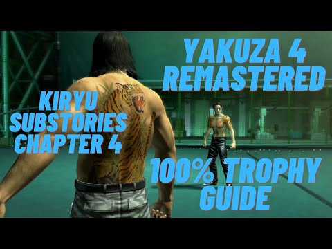 Substories Kiryu Chapter 4 - Yakuza 4 Remastered 100% Trophy Guide