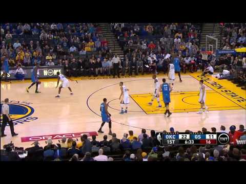 Kevin Durant 30 Points in First Half | Thunder vs Warriors | December 18, 2014 | NBA Season 2014/15