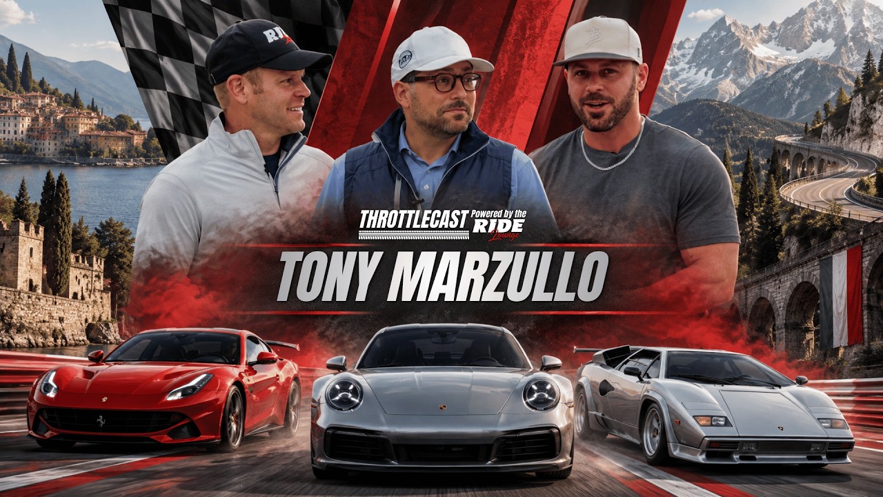 Throttlecast episode 26: Inside GAS Motorcars: Rare Porsches, a Gemballa 996, and a 1981 Countach With Tony Marzullo