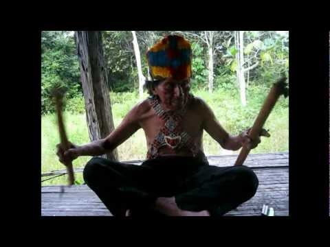 Amazon Explorer - Shuar shaman from the Peruvian Amazon jungle