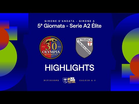 Dolomiti Energia Rovereto-Vinumitaly Petrarca 4-2 | HL | Matchday 5 | Serie A2 Elite 25/26 - Group A