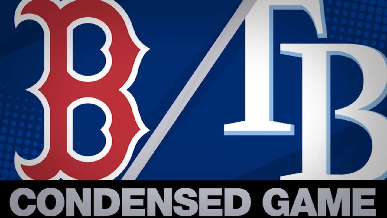 Condensed Game: BOS@TB - 4/19/19