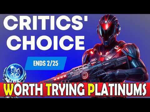 PSN Critics' Choice Sale - Hidden Gems & Worth Playing Platinum Games + Platinum Difficulty & Time