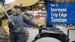 How to increase tension of SnowFire Trip Edge