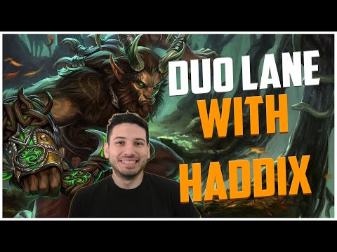 DUO LANE WITH HADDIX! RANKED SMITE S10