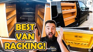 Finney Electrical van racking showcase