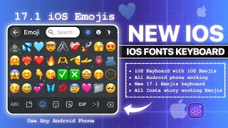 iOS emoji in normal keyboard | zfont new update | zfont iOS emoji | iOS keyboard | zfont emojis add