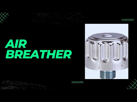 Stainless steel hydraulic air breather, for power pack