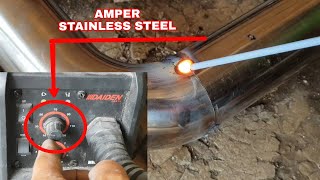 welding stick drip stainless steel