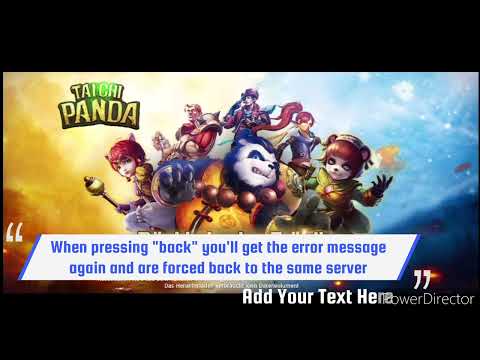 How To Join Taichi Panda Servers *permanently solved*