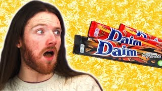 Irish People Taste Test Daim Candy