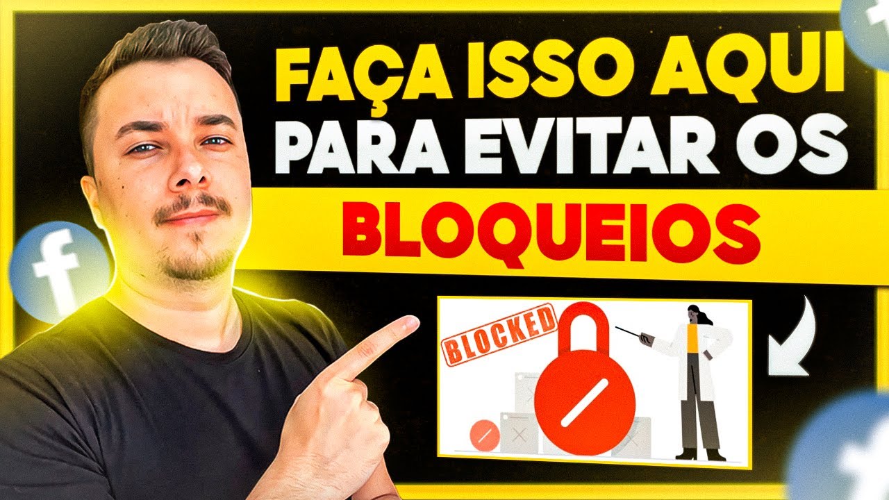 NOVO! COMO EVITAR BLOQUEIO NO FACEBOOK ADS (COMPLETO!)