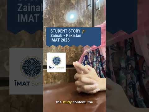 Student testimonial