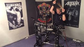 Status Quo - Safety Dance - Drum Cover