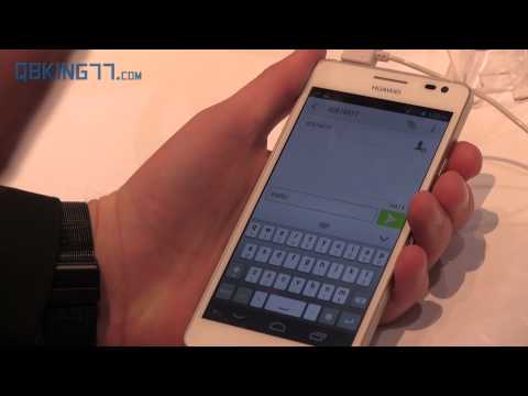 Huawei Ascend D2 Hands On at CES 2013