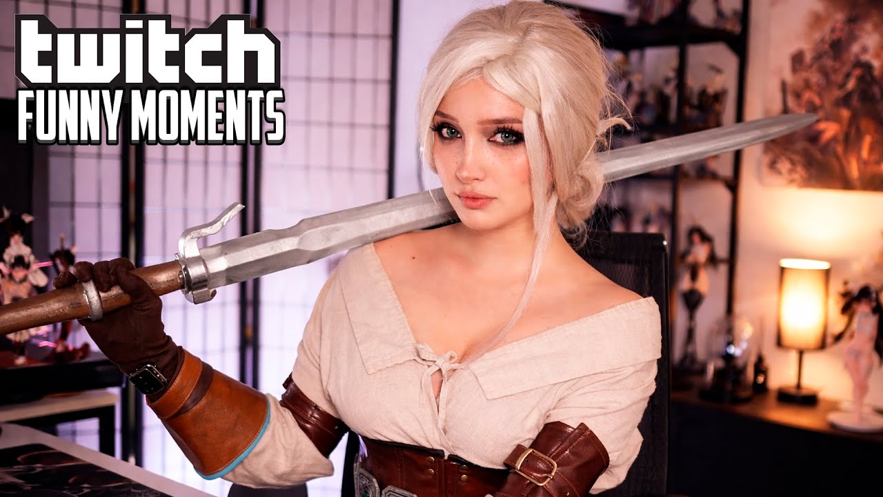 Топ Моменты с Twitch | Косплей на Цири