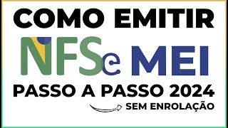 Como Emitir NOTA FISCAL DE SERVIÇO ELETRÔNICA MEI - Como Gerar NFSe MEI