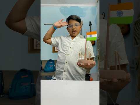 Independence Day Craft #shorts #youtubeshorts #diy #independenceday #artandcraft #india #kids