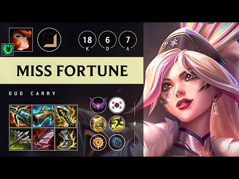Miss Fortune ADC vs Zeri - KR Master Patch 25.19