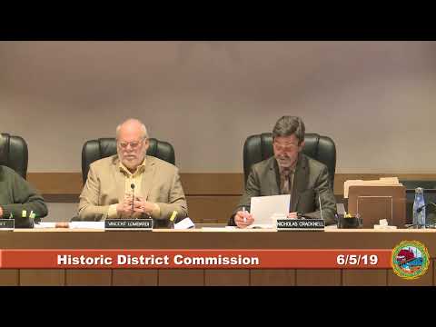 Historic District Commission 6.5.19