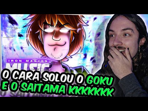 (SOLOU O GOKU!) REAGINDO ao Rap do Salsicha (Instinto Superior) - ATRASARAM MEU LANCHE | REACT