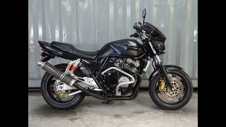 ☆お得な新規車検2年付 HONDA CB400SF SPEC2 ヨシムラマフラー 艶消し黒 タックロールシート 全国配送可 YouTubeにて動画見れます