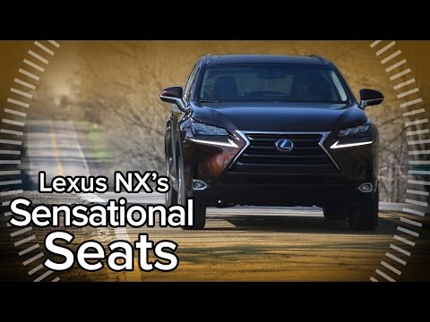 2016 Lexus NX 300h Incredibly Comfortable and Convenient Seats - Feature Focus