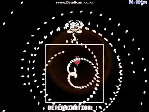 [Dnh Play - 3] Danmakufu ph3 - Flowey the Flower Boss Battle by AJS