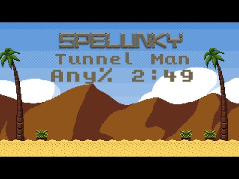 Spelunky Classic Tunnel Man Any% Speedrun in 2:49