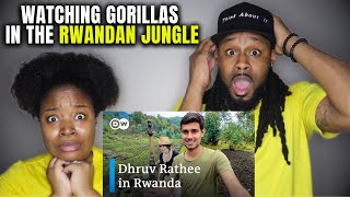 🇷🇼  American Couple Reacts "Watching Gorillas in the Rwandan Jungle" | The Demouchets REACT Rwanda