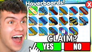 *NEW* How To UNLOCK ALL HOVERBOARDS In Roblox PET SIMULATOR X In 2023!