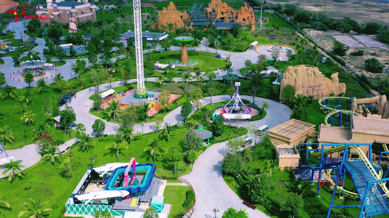Enjoy rides and water park at VinWonders.