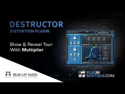 Destructor Distortion Plugin By Blue Cat Audio - Show & Reveal With Multiplier