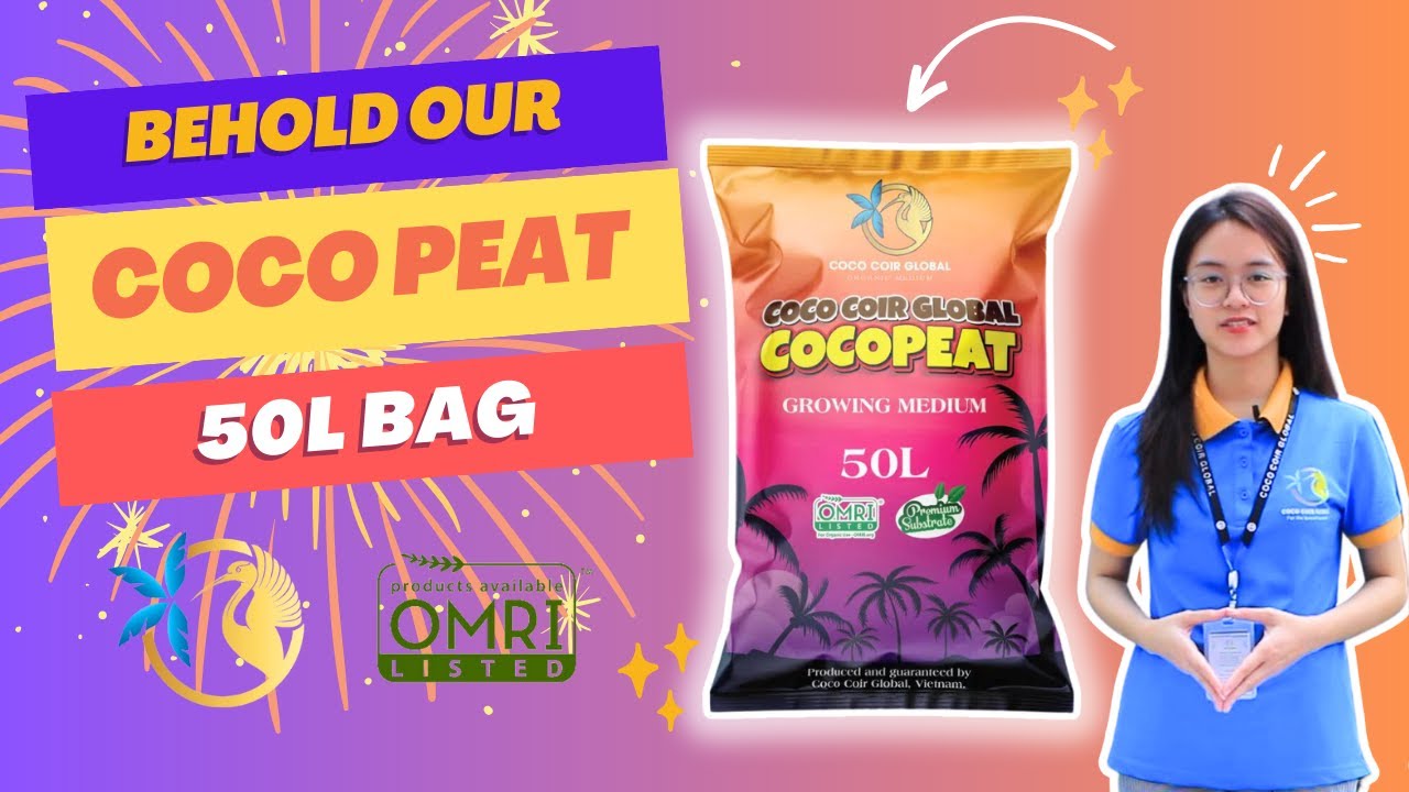 🎥 Explore our COCO PEAT BAG: The Best Soil Conditioner For Your Gardening Needs🌿