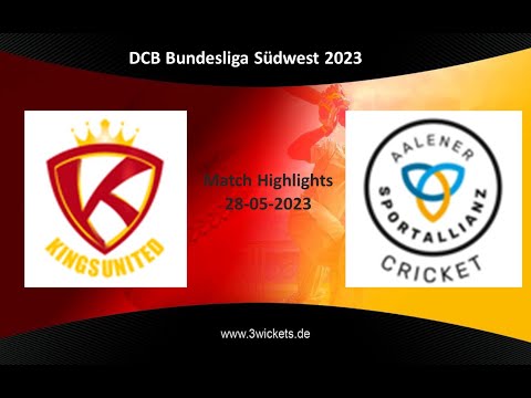 DCB Bundesliga Südwest 2023 Match Highlights FV Nußloch - Kings United Vs Aalen All-Rounders